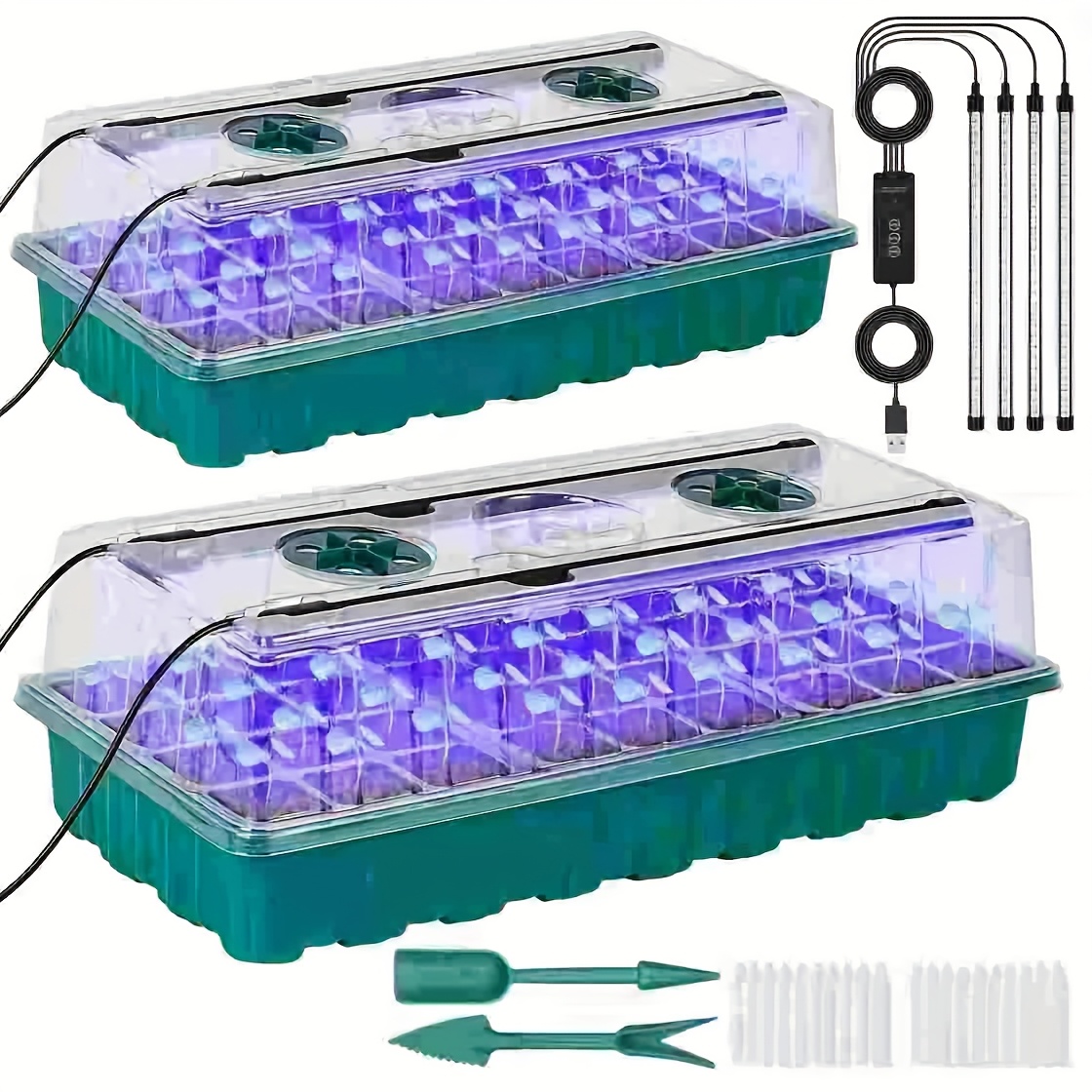 Humidity Dome Kit - Bandeja de Germinação de Sementes com